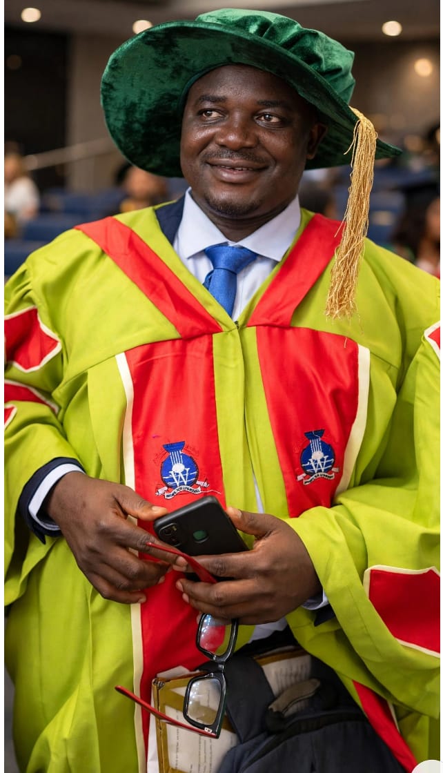 UNIDEL LECTURER MAKES HISTORY, EMERGES WELLSPRING UNIVERSITY’S BEST PHD GRADUATE
